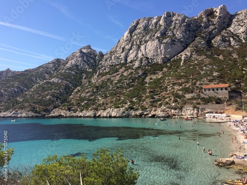 calanque de sormiou photo