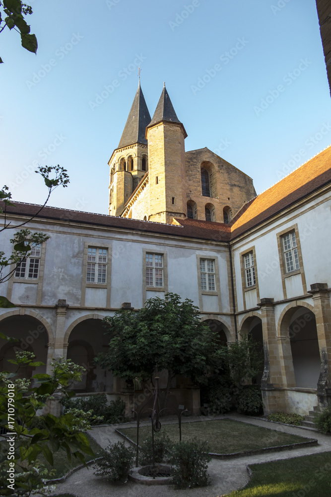 The basilica du Sacre Coeur in Paray-le-Monial The basilica du Sacre Coeur in Paray-le-Monial