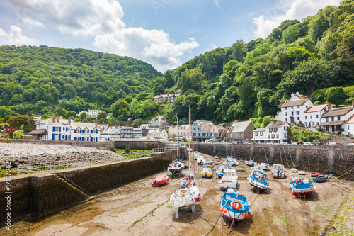 Plakat Lynmouth Devon England UK