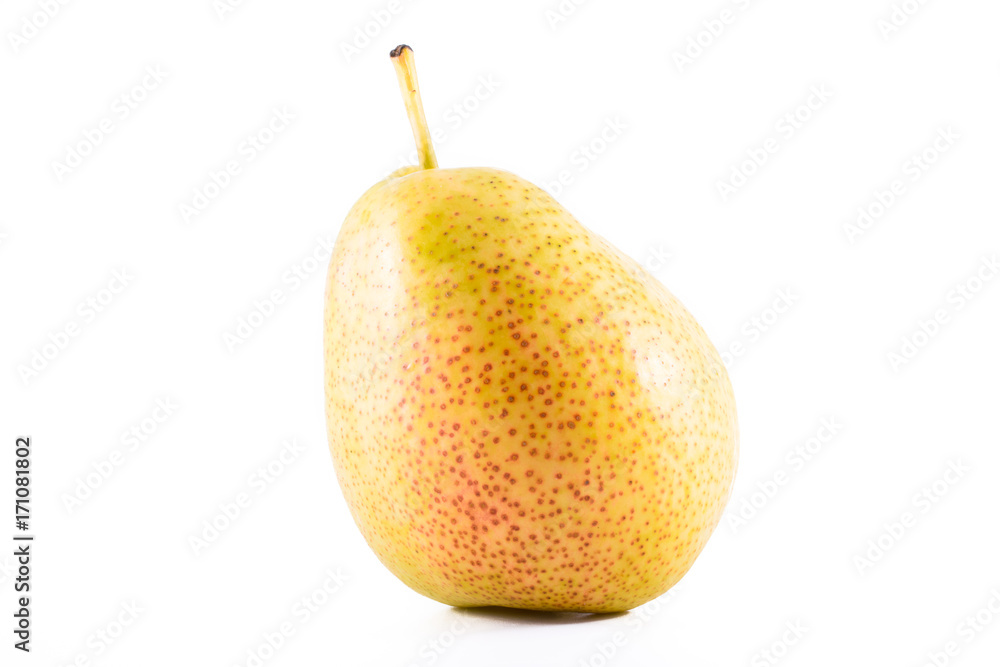 Fresh williams pears or bartlett pear isolated on white background. Fresh williams pears or bartlett pear isolated on white background.