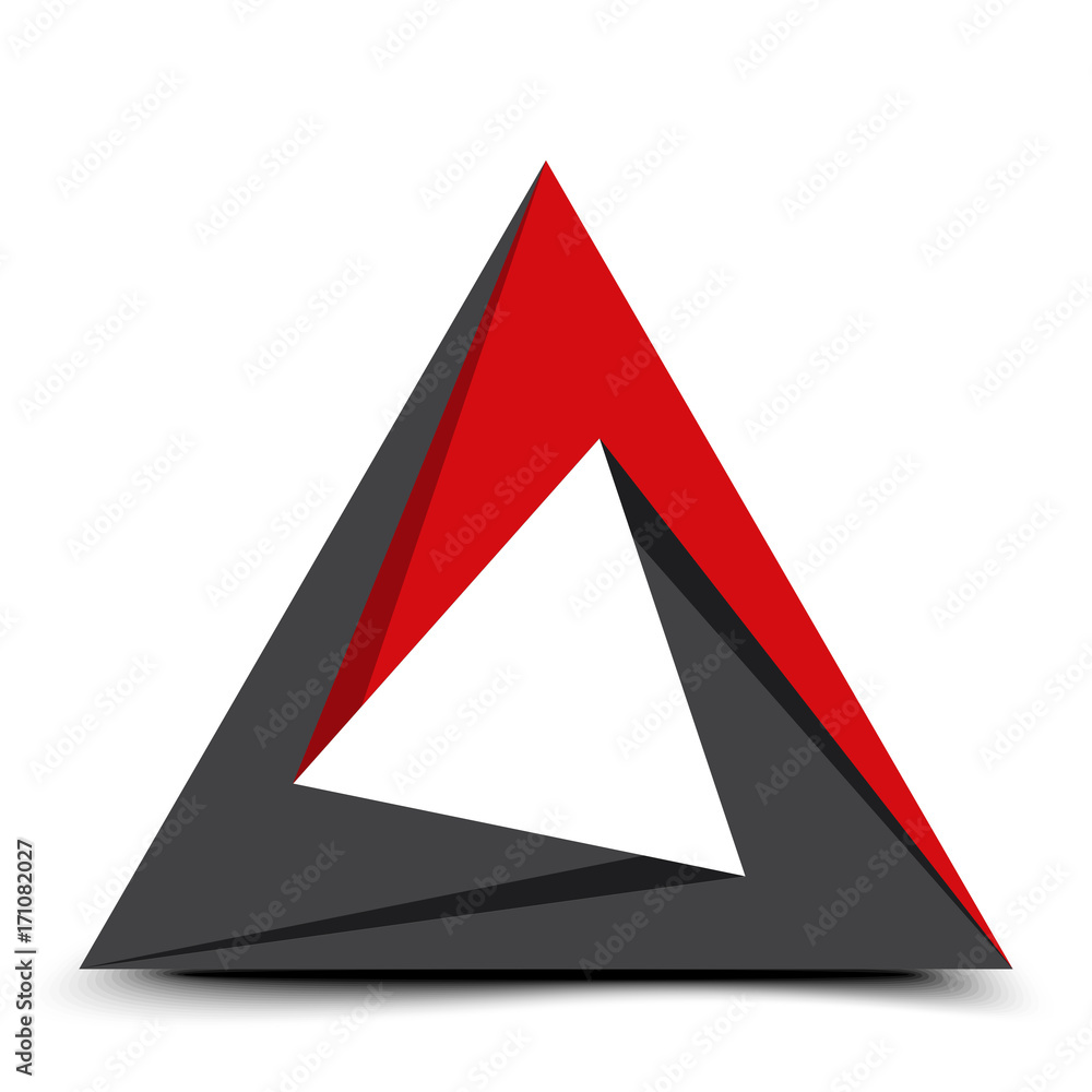 Abstract Triangle Sign illustration Abstract Triangle Sign illustration