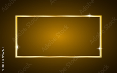 Luxury Shiny Gold Rectangle Background - Geometric Wallpaper