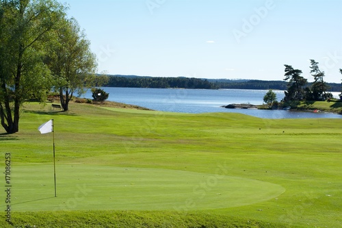 Golf cours in west Sweden