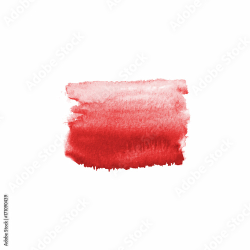 Abstract blood red stain