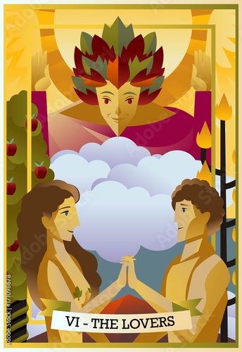 the lovers tarot card