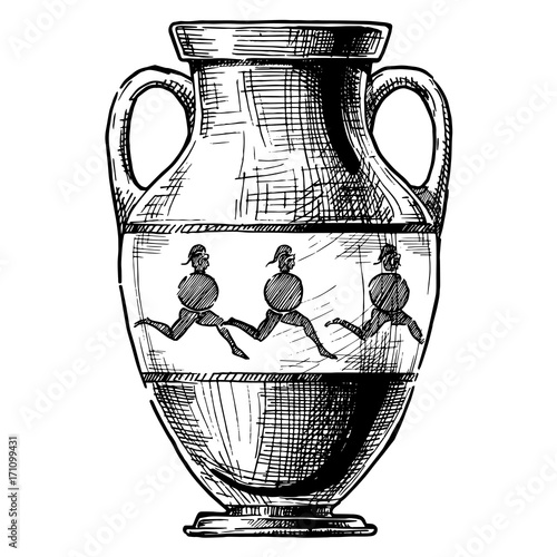 Greek vase. Amphora