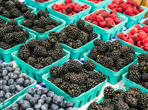 Berry Baskets at the Farmers' Market
