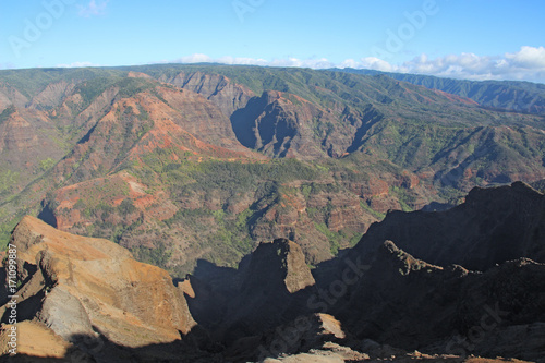 Hawaii Waimea Canyon lookout