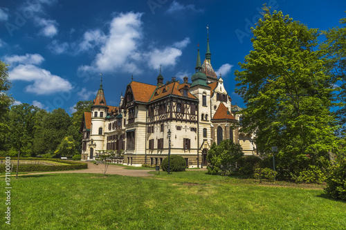 Lesna Castle in the Czech Republic
