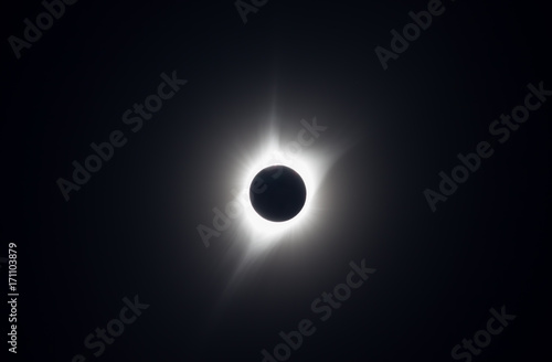 Photo of the Great American Eclipse of 2017, taken from the path of totality in Wyoming.