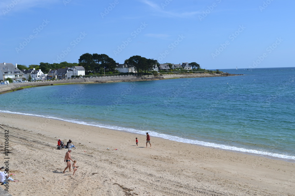Beach in Brittany