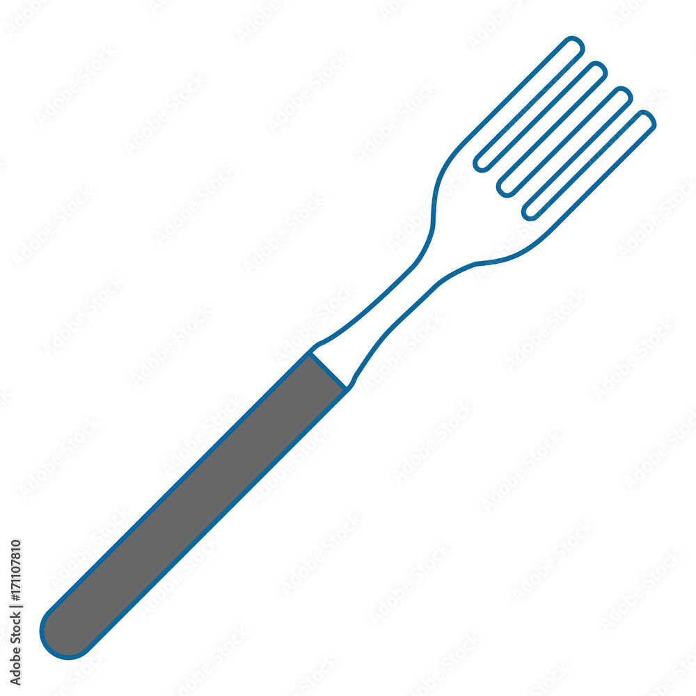 fork kitchen cutlery icon vector illustration design fork kitchen cutlery icon vector illustration design