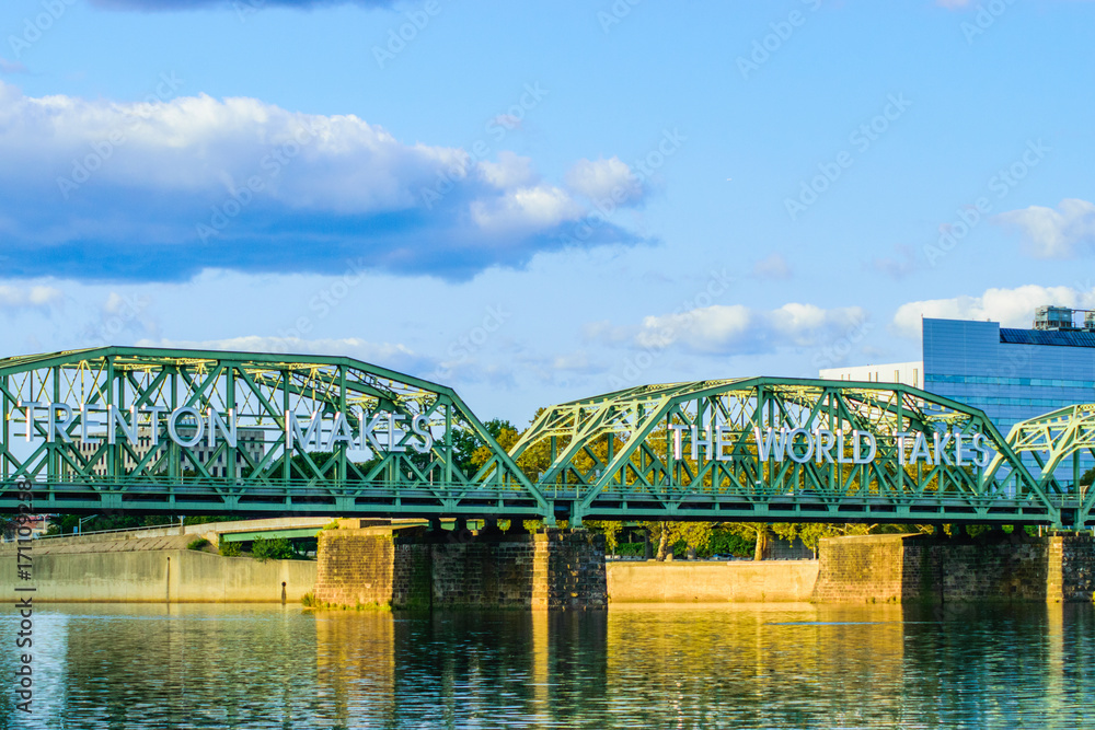 Obraz premium Bridges of Trenton NJ - Morrisville PA