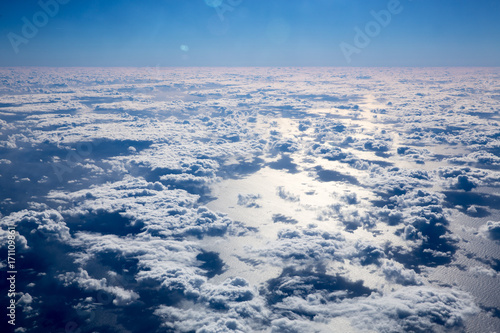 Fototapeta Naklejka Na Ścianę i Meble -  Clouds over Tasman Sea