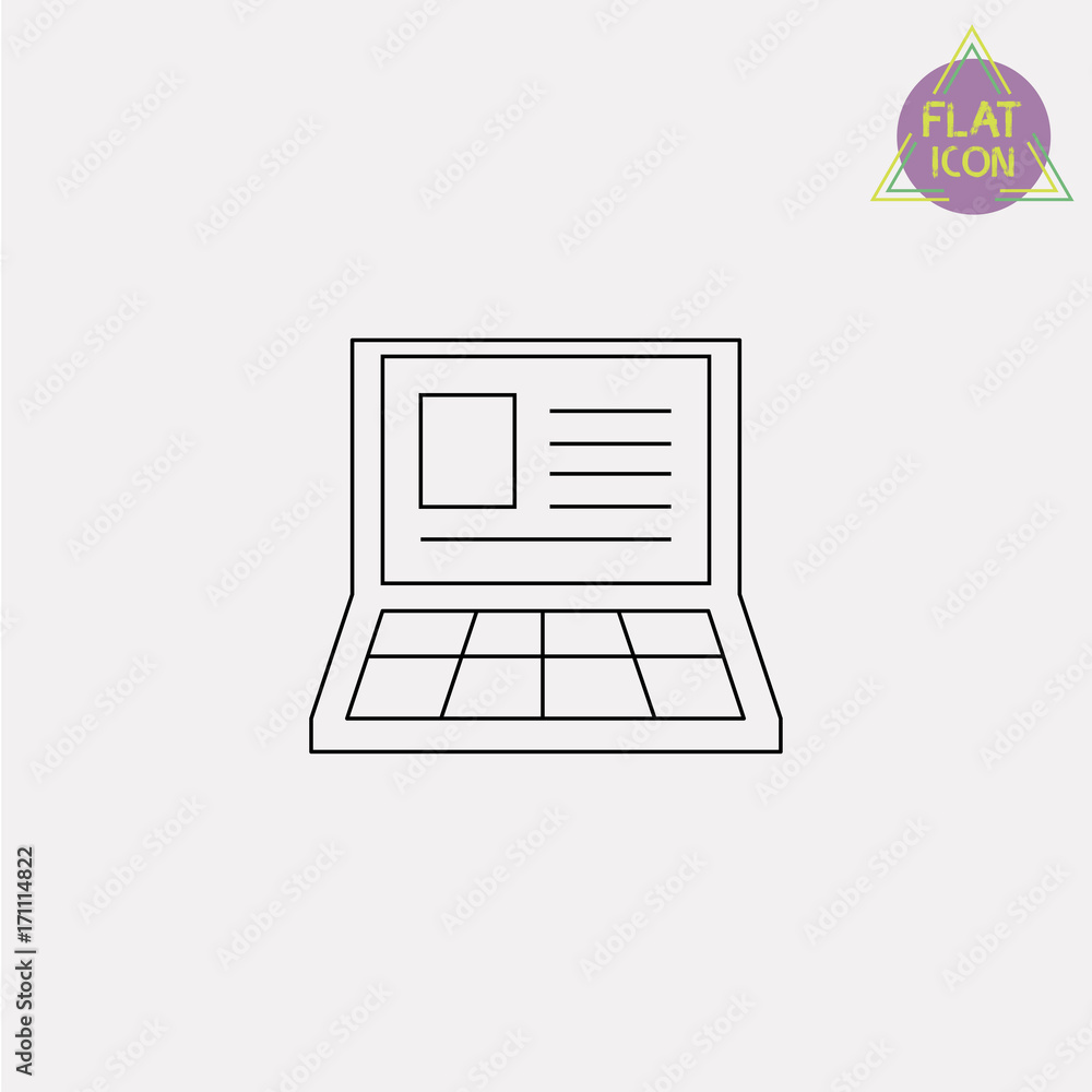 notebook line icon notebook line icon