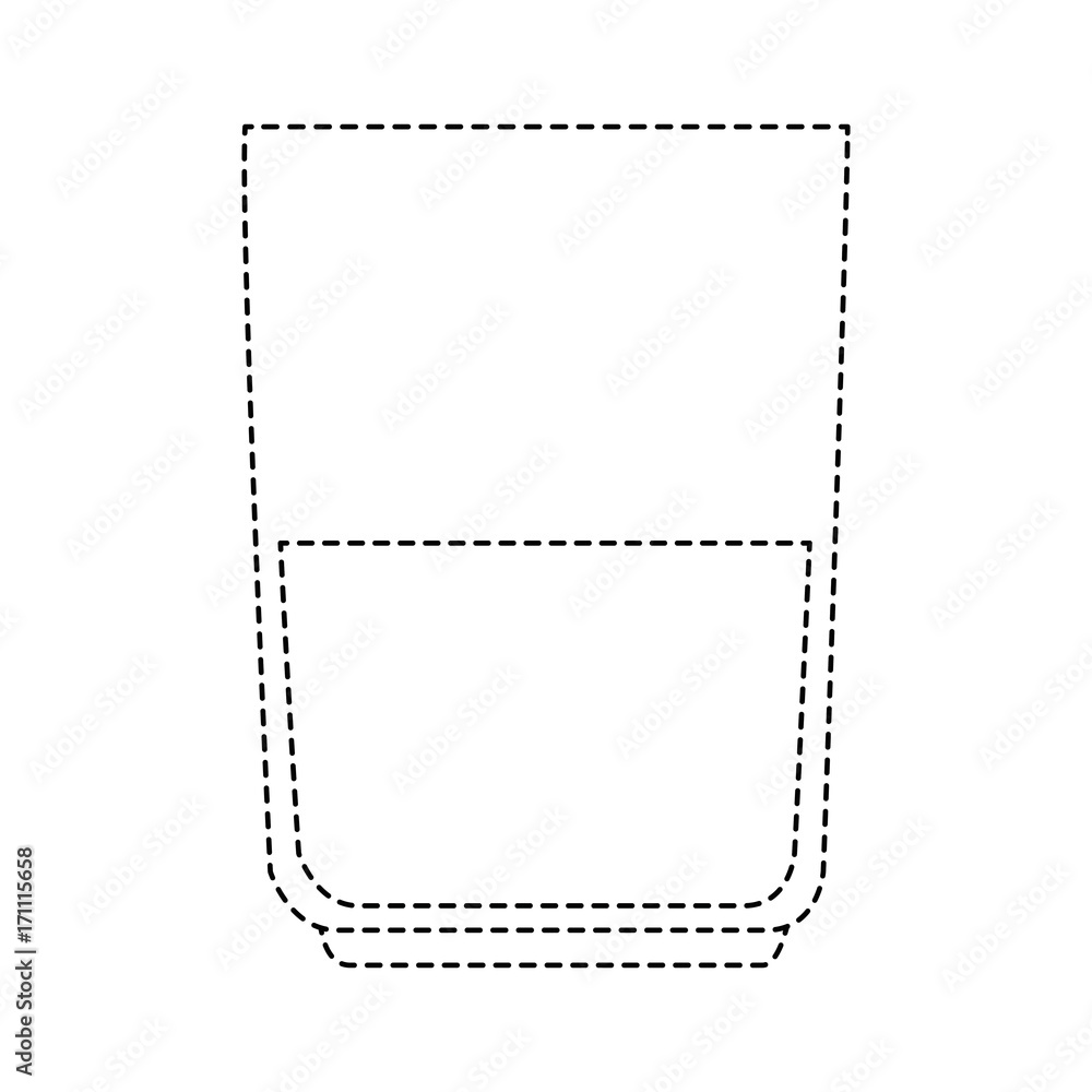 glass with beverage isolated icon vector illustration design
