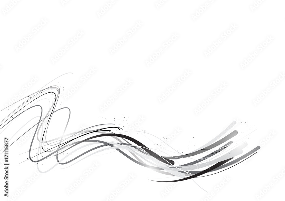 vector white background abstract technology communication data Science