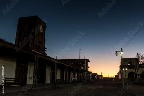 Humberstone historic Saltpetre works in norther Chile