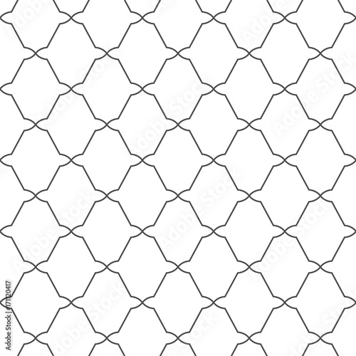 Geometric seamless pattern. Vector background