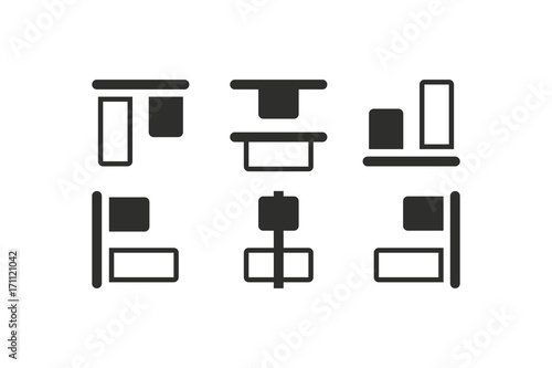 Align vector icon.