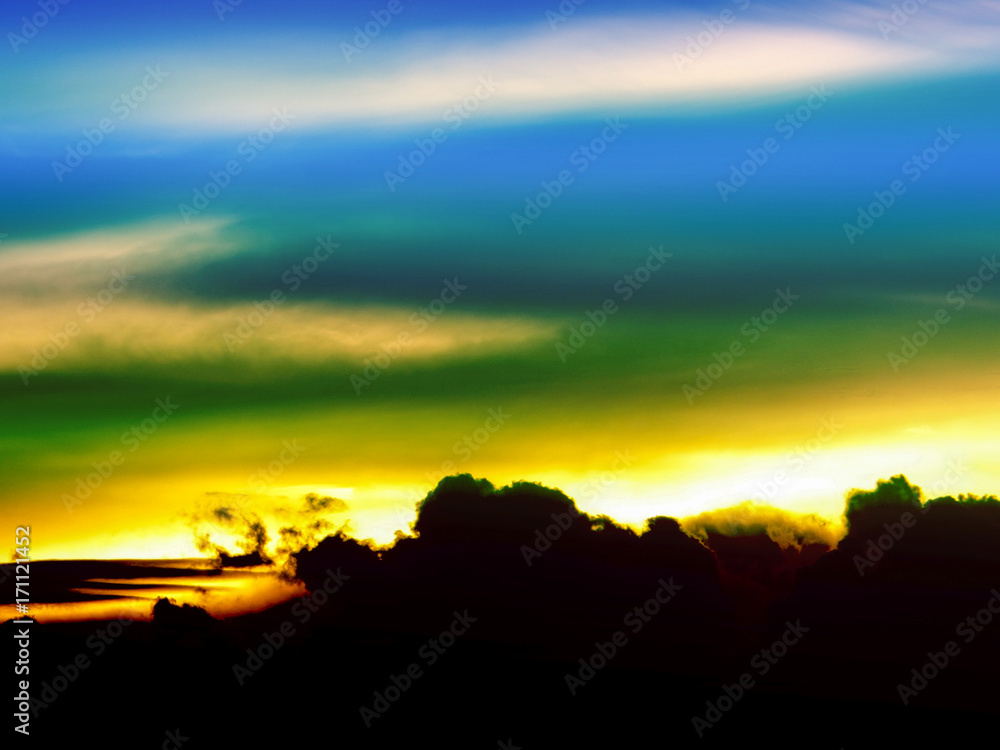 last light silhouette cloud and cold tone sky last light silhouette cloud and cold tone sky
