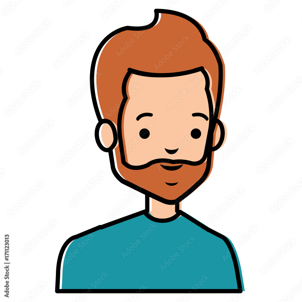 young man avatar character vector illustration design young man avatar character vector illustration design