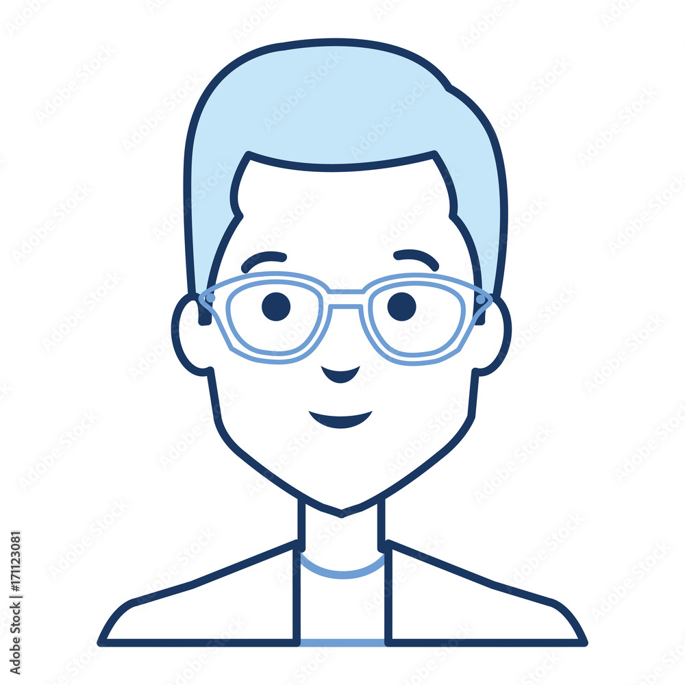 young man avatar character vector illustration design young man avatar character vector illustration design
