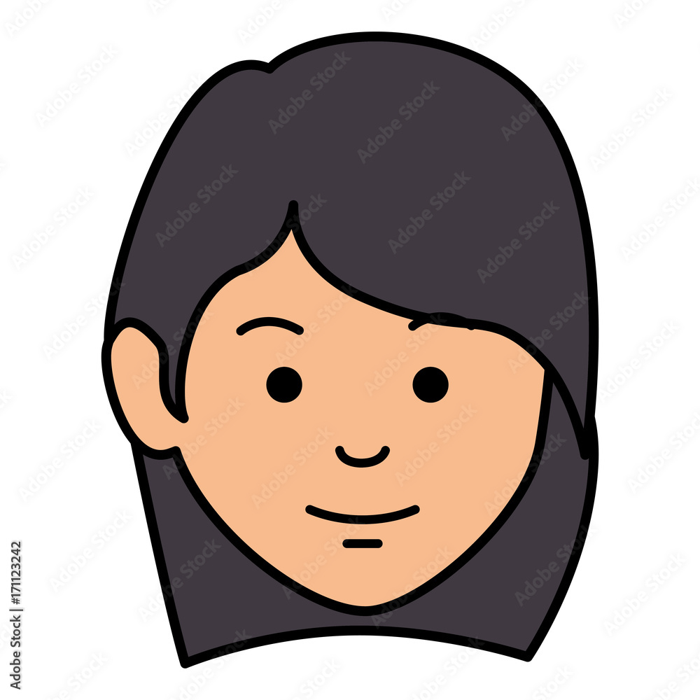 beautiful woman head avatar character vector illustration design beautiful woman head avatar character vector illustration design