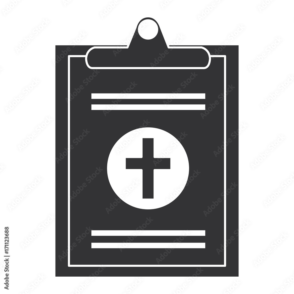 Obraz premium medical order isolated icon vector illustration design