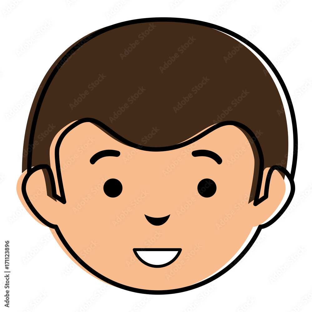 young man head avatar character vector illustration design young man head avatar character vector illustration design