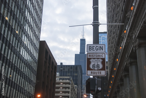 route66 start sign photo