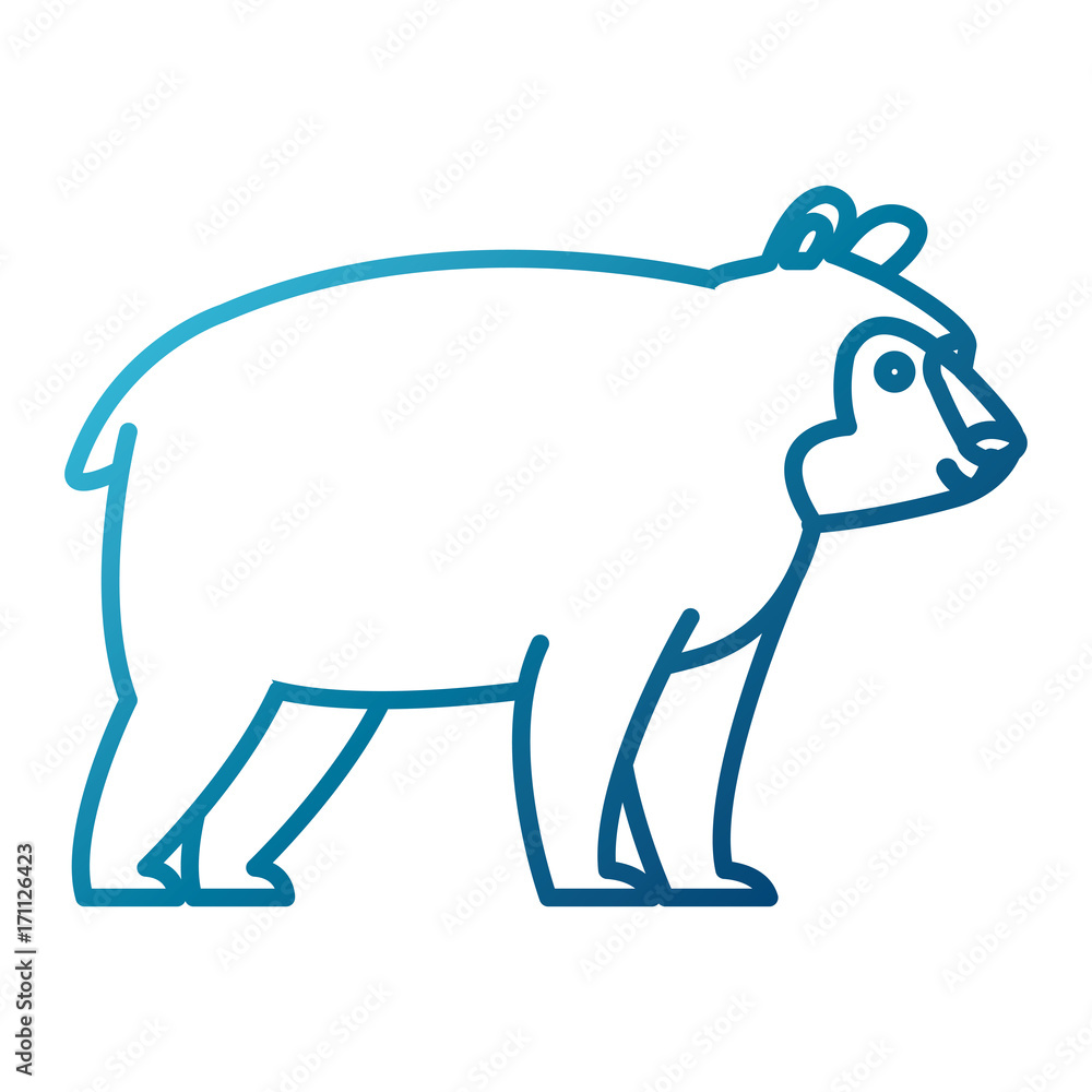 bear cartoon animal icon vector illustration graphic design bear cartoon animal icon vector illustration graphic design