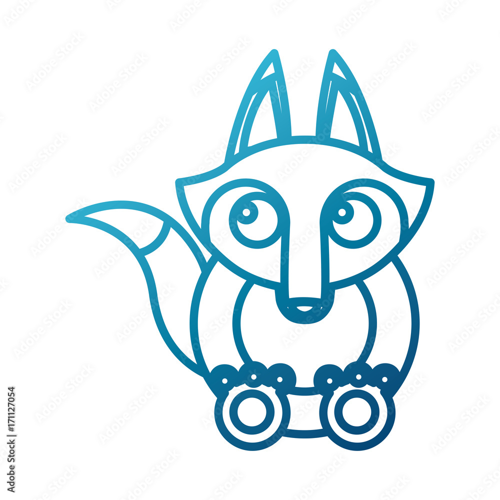 Fox animal cartoon icon vector illustration graphic design Fox animal cartoon icon vector illustration graphic design
