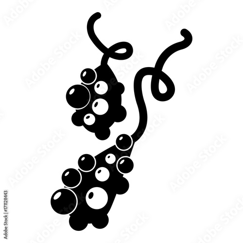Micro vibrio icon , simple style