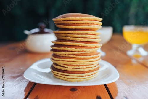 pancake, food, breakfast