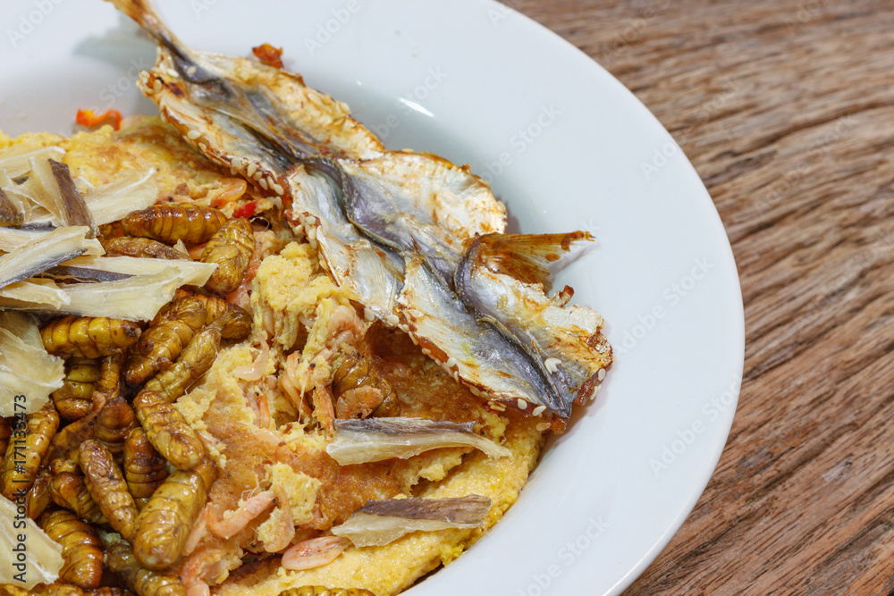 fried dried fish
fried dried fish