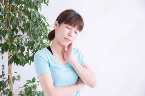 Foto 考える女性