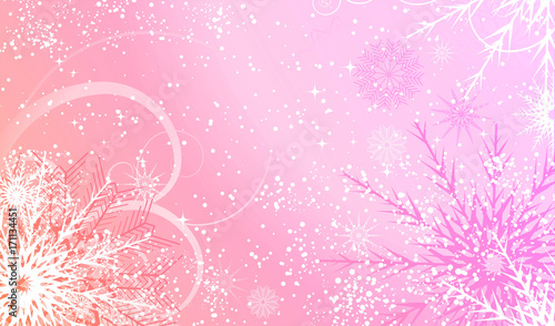 Abstract winter background design
