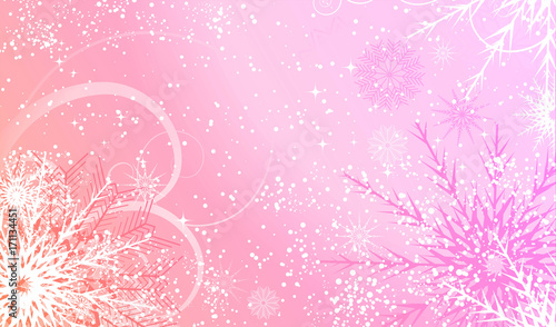 Abstract winter background ...