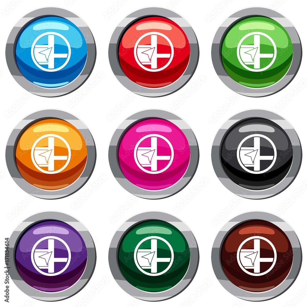 Map navigation set 9 collection Map navigation set 9 collection