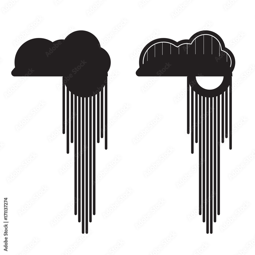 Obraz premium Tropical portuguese man-of-war jellyfish icon in outline design. Also known as blue bottle or floating terror medusa. Logo or label template.