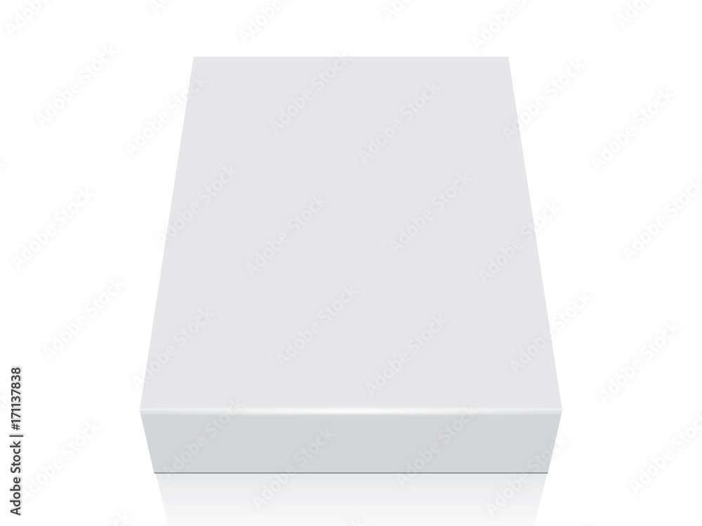Box for your design and logo. Easy to change colors. Mock Up. Vector EPS10 Box for your design and logo. Easy to change colors. Mock Up. Vector EPS10