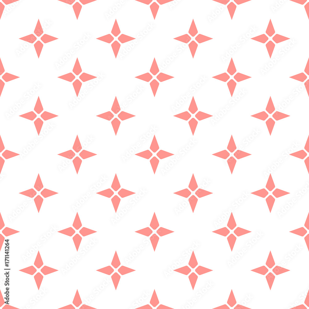Seamless geometric pattern with stars. Vector Illustration Seamless geometric pattern with stars. Vector Illustration