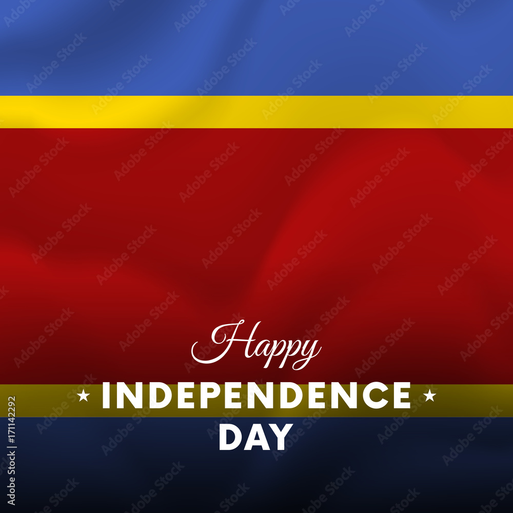 Banner or poster of Swaziland independence day celebration. Waving flag. Vector illustration. Banner or poster of Swaziland independence day celebration. Waving flag. Vector illustration.