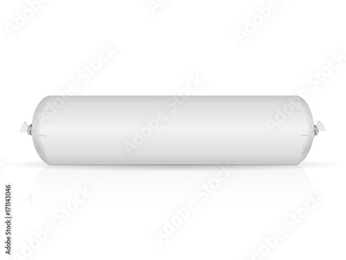 Packaging for sausage, pie or ice cream for your design and logo.