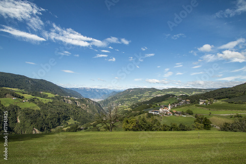 Krajobraz Dolomitów