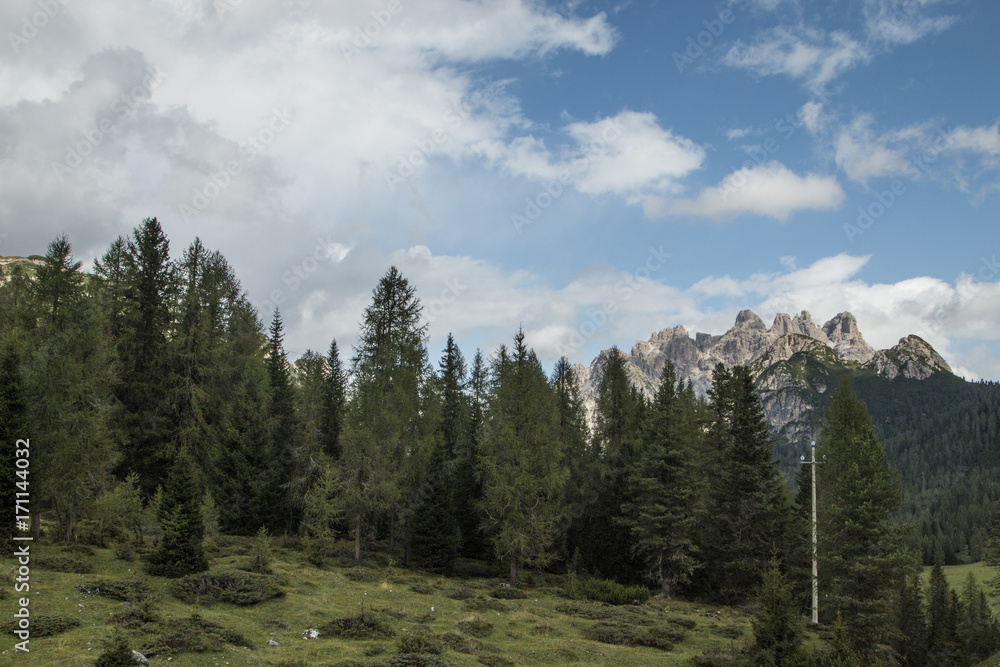 Dolomites landscape