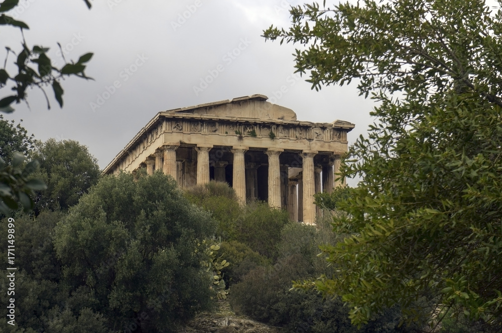 Hellenic Temple of Hephaestus in Athens, Greece Hellenic Temple of Hephaestus in Athens, Greece