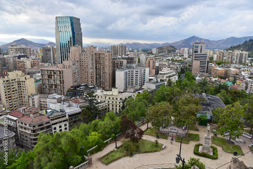 City of Santiago, capital of Chile