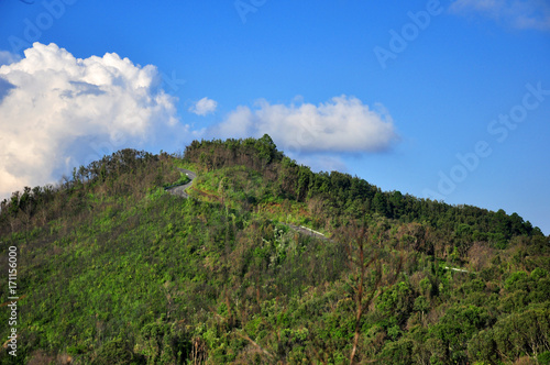 Doi Mae Sa Long - view from the top - Chiangrai province, Thailand
